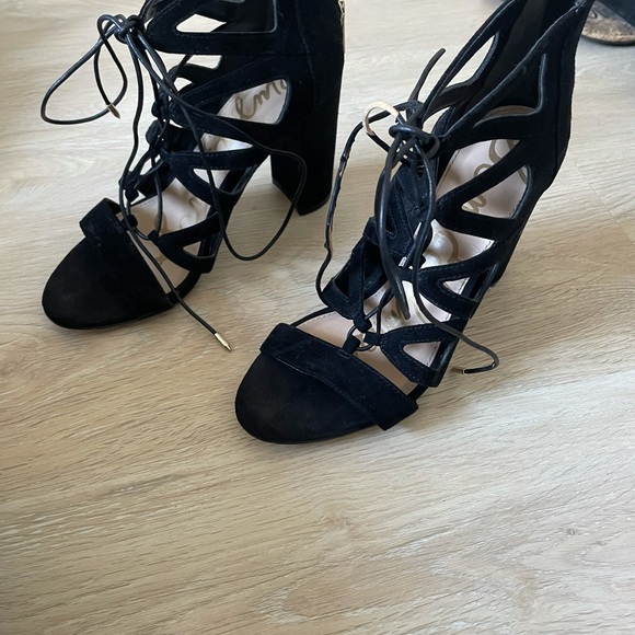 Strappy black Sam edleman shoes - Picture 2 of 4